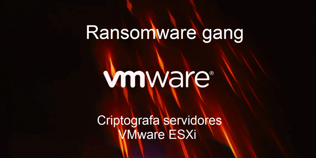 ransoware gang vmware